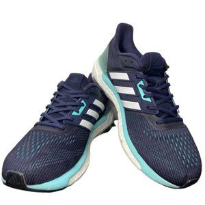 Adidas Supernova Boost Women’s 10 Blue Aqua White Running Shoes Sneakers Gym